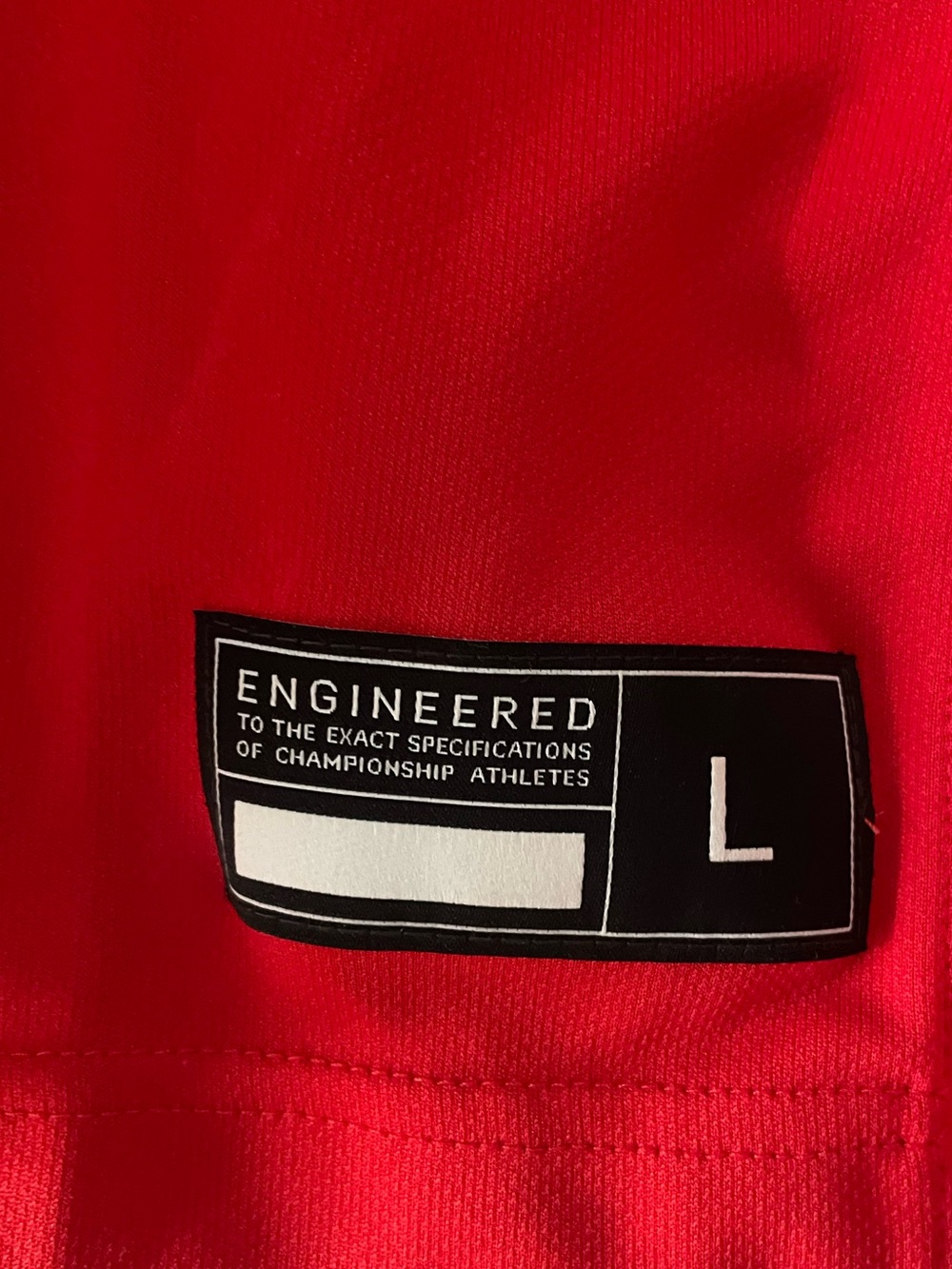 Nike Men's Red Engineered Performance Shirt